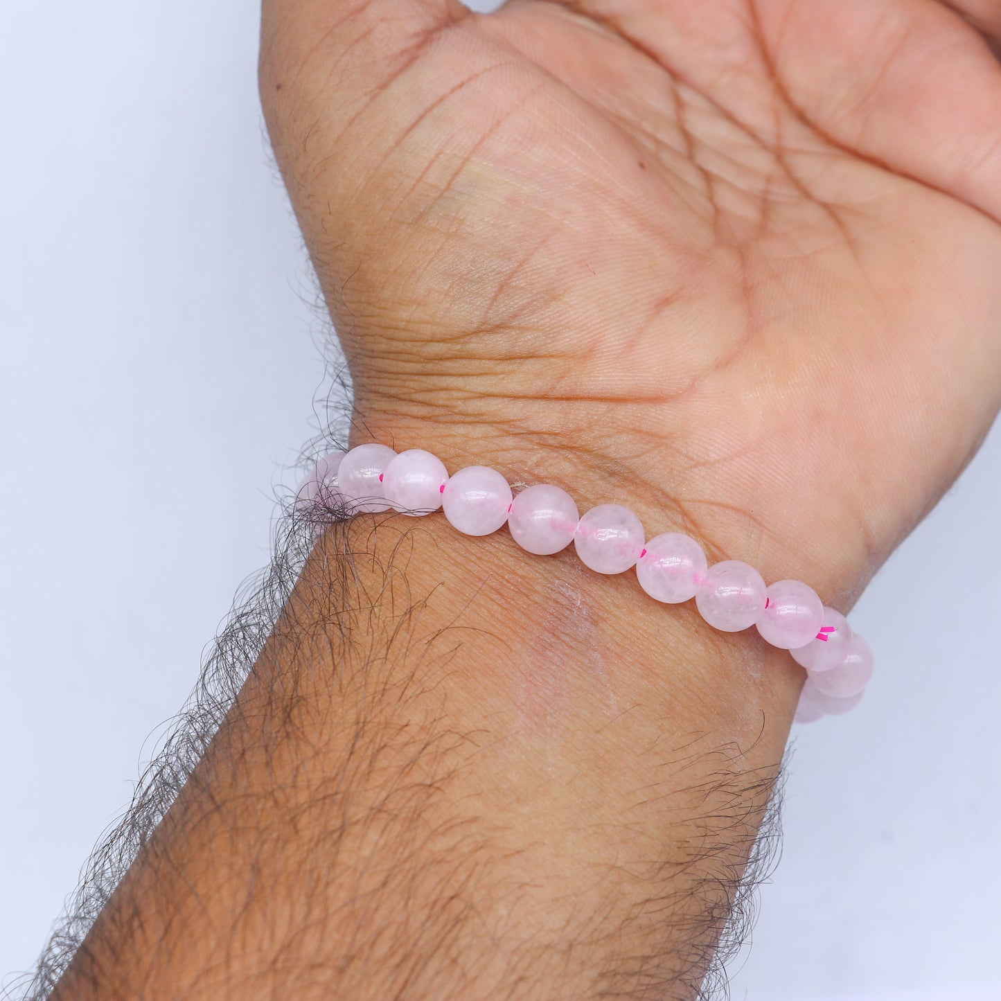 Rose Quartz Healing Crystal Bracelet