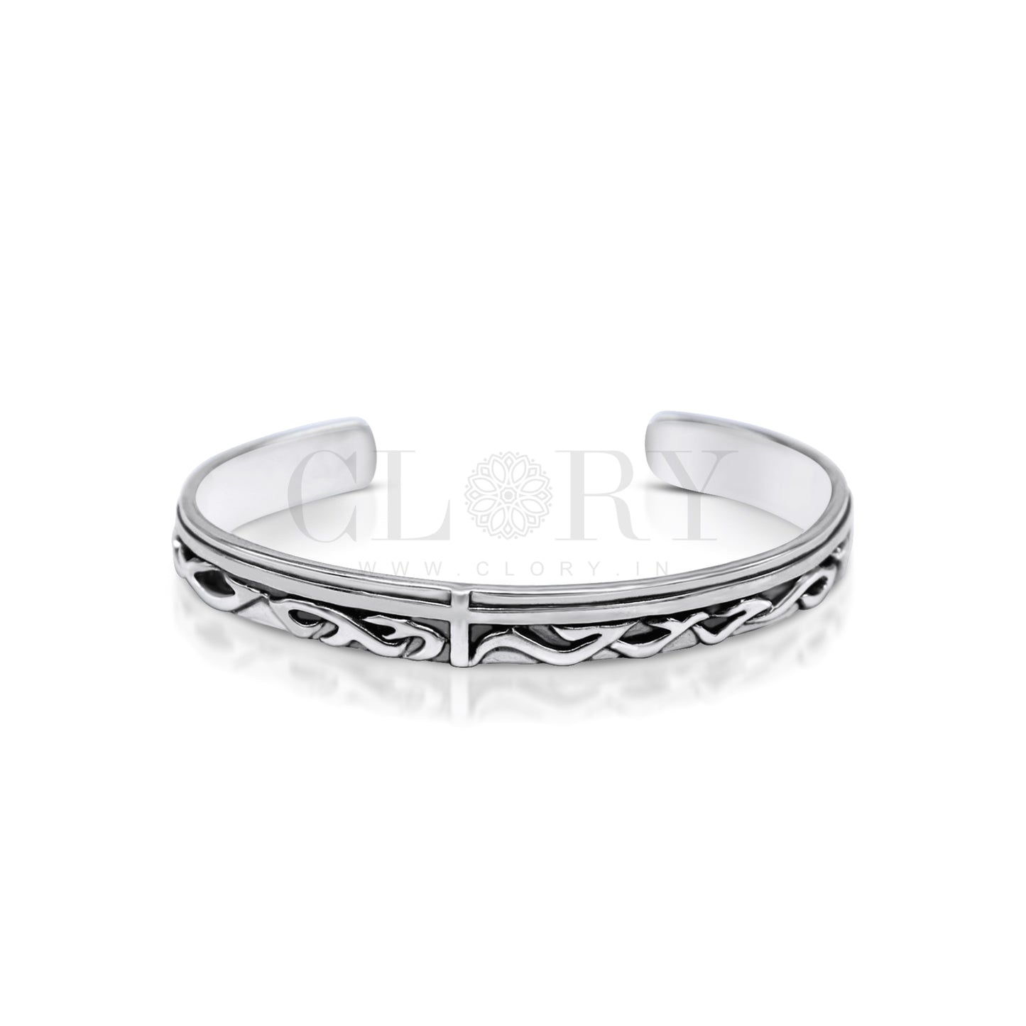 Adjustable cuff bangle bracelet