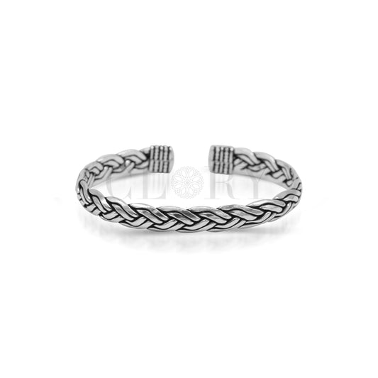 Adjustable cuff bangle bracelet