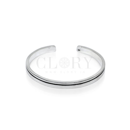 Plain design cuff bracelet kada