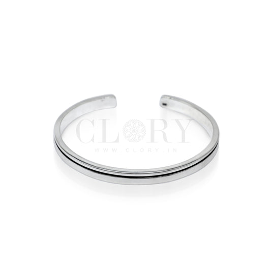Plain design cuff bracelet kada