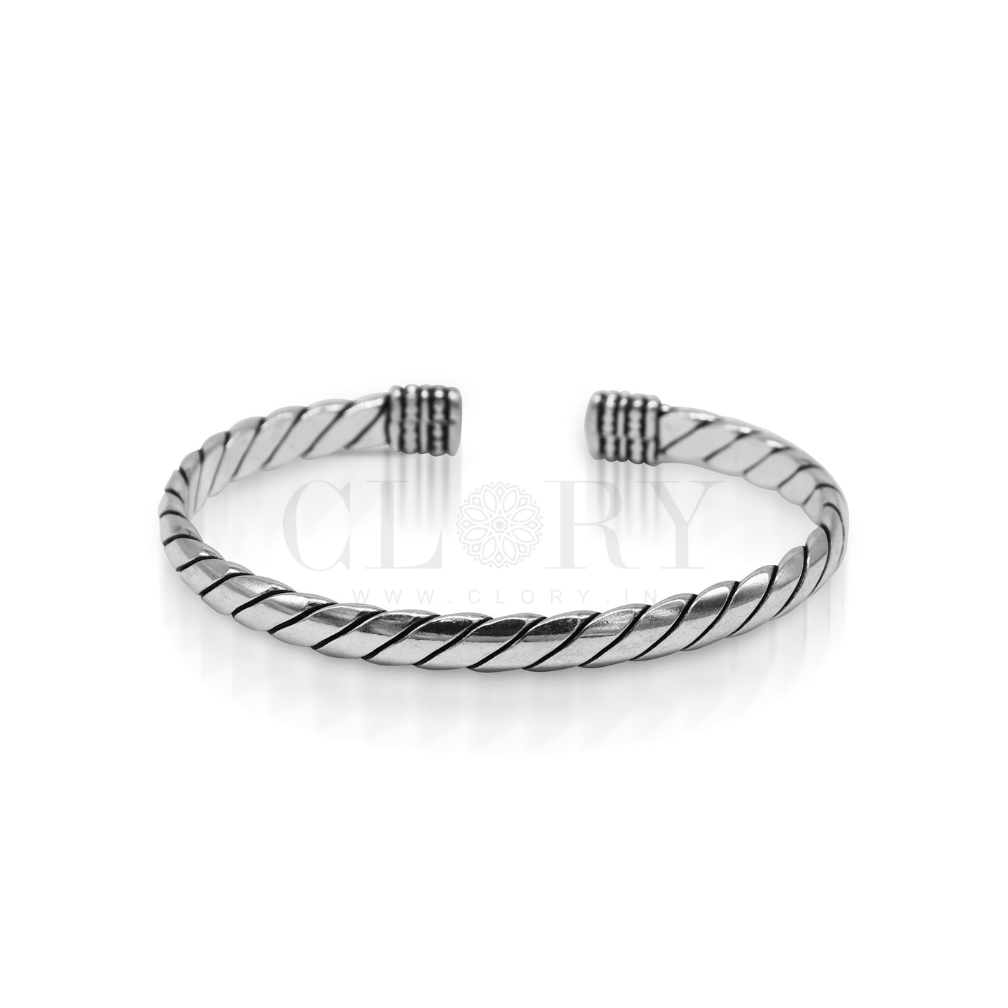 Bright cuff bangle bracelet kada