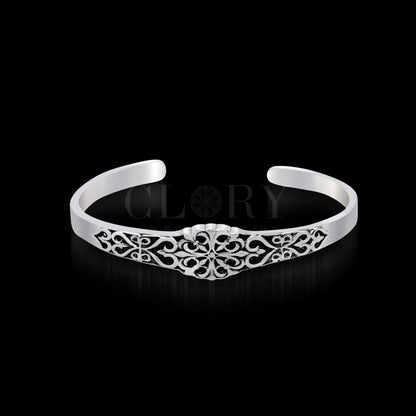 Vintage antique design adjustable bracelet kada