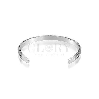 Finish fashion kada cuff bracelet