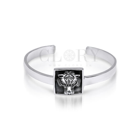 Lion face cuff kada