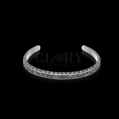 Finish fashion kada cuff bracelet
