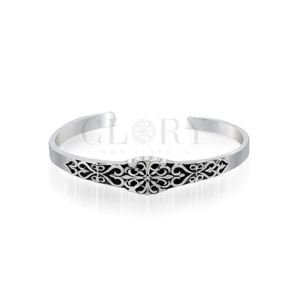 Vintage antique design adjustable bracelet kada
