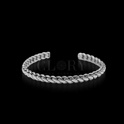 Stylish adjustable cuff kada bracelet