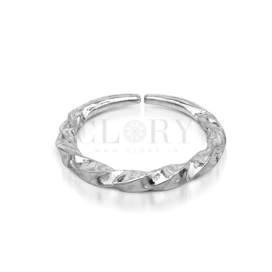 Twisting design kada cuff bracelet
